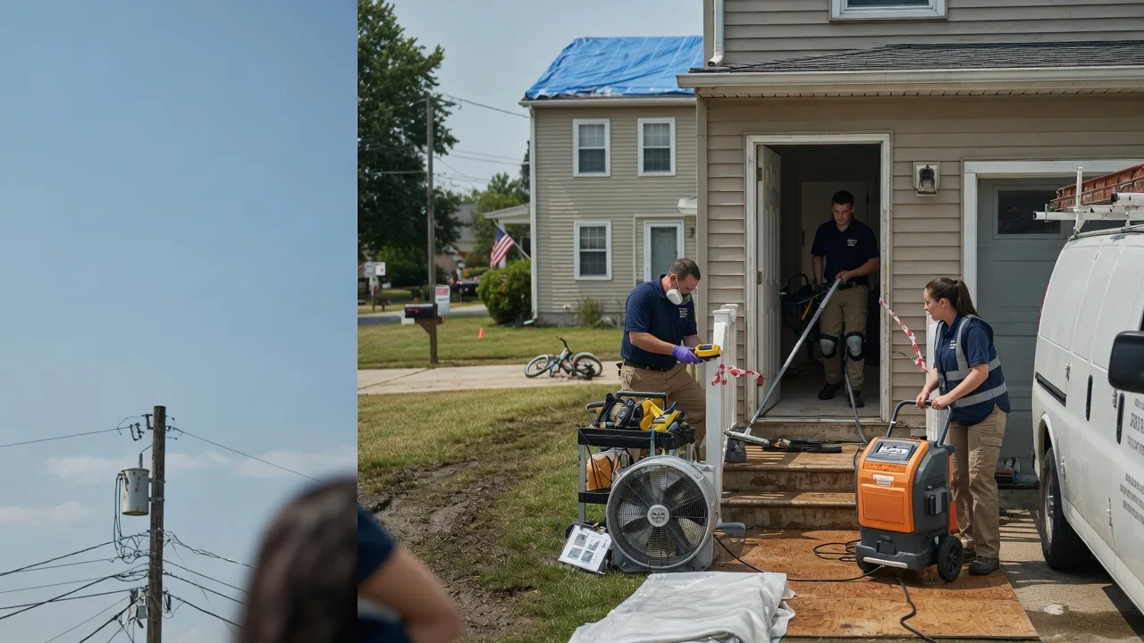 Water Damage Repair in Ambia, IN near me